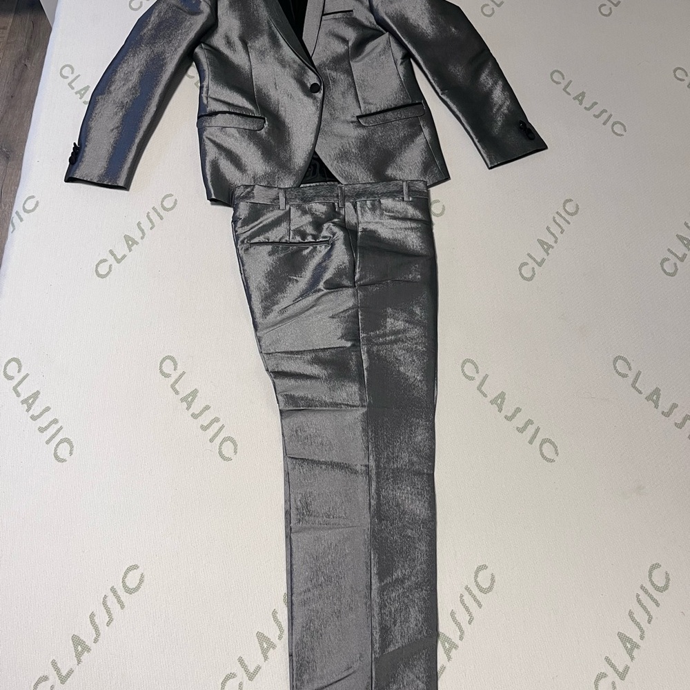 Classic Silver Men's Suit